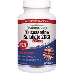 Natures Aid Glucosamine Sulphate 2KCI 1500mg 90 Stk.