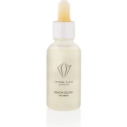 Crystal Clear Beach Glow Tan Drops 30ml