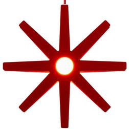 Bsweden Fling Red Julstjärna ∅ 78cm