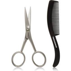 Tweezerman G.E.A.R. Moustache Scissors & Comb