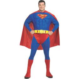 Rubies Plus Size Deluxe Muscle Chest Adult Superman Costume