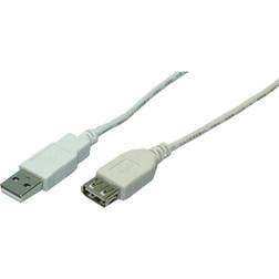 LogiLink USB A - USB A M-F 2.0 5m