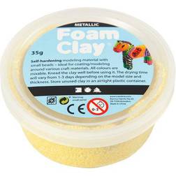 Foam Clay Metallic Clay Yellow 35g