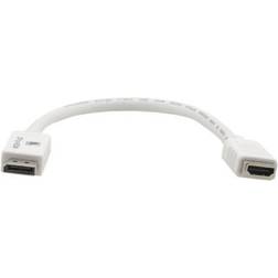 Kramer HDMI-DisplayPort M-F 0.3m