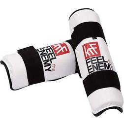 KRF White Tibia Shin Guard