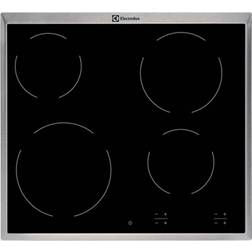 Electrolux EHF16240XK Black Built-in Zone Ceramic Hob 4 Zone