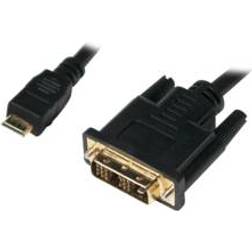 LogiLink Mini HDMI - DVI-D Single Link 2m