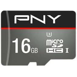 PNY Carte microSDHC Turbo 16 Go avec adaptateur SD, UHS-I