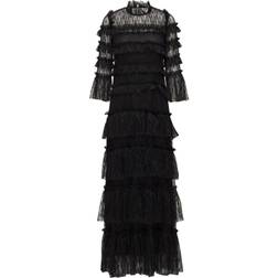 By Malina Carmine Maxi Kjole - Sort