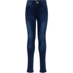 Name It Kid's Skinny Fit Jeans - Blue/Dark Blue Denim (13147770)