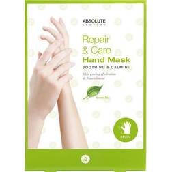 Absolute New York Repair & Care Hand Mask Green Tea 3-pack