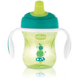 Chicco Taza de entrenamiento con asas 200 ml naranja 6 m