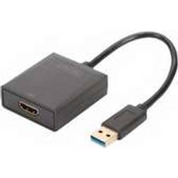 Digitus USB A-HDMI M-F Adapter