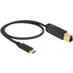 DeLock SuperSpeed USB B-USB C 3.1 Gen 2 0.5m