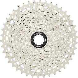 SunRace CSMS3 10-Speed 11-42 Metallico Silver