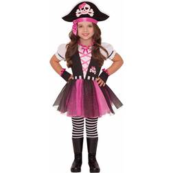 Amscan Childs Girls Pink Dazzling Pirate Costume