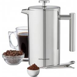 Andrew James Cafetiere Coffee Press 8 Cup