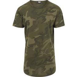 Urban Classics Camiseta Classic Shaped Melange - Vert