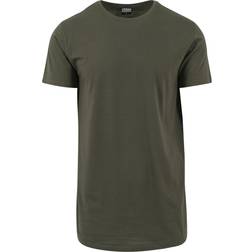 Urban Classics Shaped Long Tee - Olive
