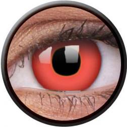 Colourvue Juhlalinssit punaiset devil paholainen kuukautta v rilliset linssit halloween