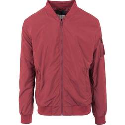 Urban Classics Light Bomber Jacket Burgundy