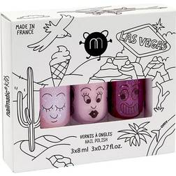 Nailmatic Las Vegas 3-pak (Børneneglelak) 3-pack