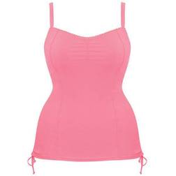 Curvy Kate Jetty Balcony Tankini Top - Flamingo