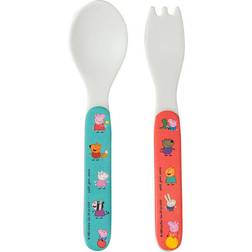 Petit Jour Cutlery Set Peppa Pig 2pcs