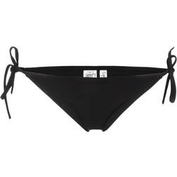 Calvin Klein Cheeky String Side Tie Bikini - Black