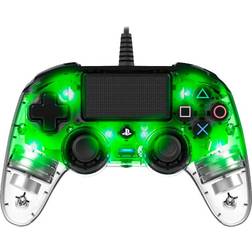 Nacon Wired llluminated Compact -peliohjain Vihreä (PS4/PC)