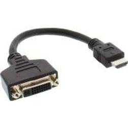 InLine Gold HDMI - DVI-D M-F