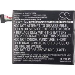 Cameron Sino Ersatzakku CS-HTS720SL HTC One X Supreme BJ83100 3,8 Volt 1800mAh Li-Polymer