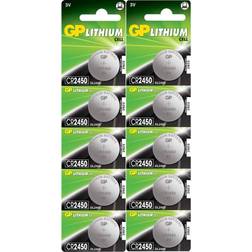 GP Batteries CR2450 10-pack