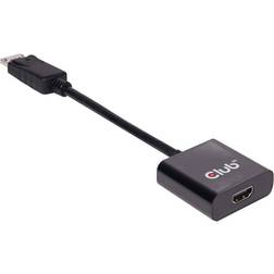 Club 3D HDMI 2.0 - DisplayPort 1.2 Adapter 0.2m