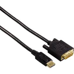 Hama 3 Stars DisplayPort - DVI Adapter 1.8m