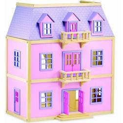 Melissa & Doug Multi Level Solid Wood Dollhouse