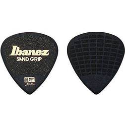 Ibanez 1mm Thickness Pick, Sand Grip, Polyacetal, Heavy,6 Pack,Dark Blue