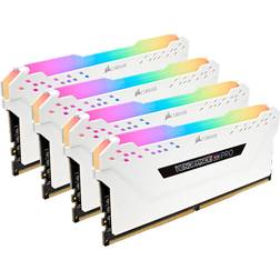 Corsair Vengeance RGB LED Pro White DDR4 2666MHz 4x16GB (CMW64GX4M4A2666C16W)