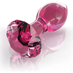 Pipedream Plug Anal en Verre Icicles N&deg 79 Rose