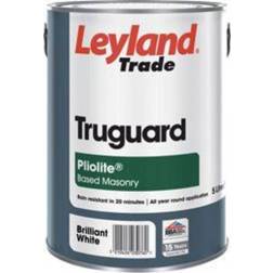 Leyland Trade Truguard Pliolite Concrete Paint Brilliant White 5L