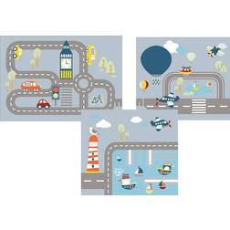 FLEXA Transportation Play Curtain 3x27cm