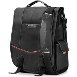 Everki Urbanite Laptop Vertical Messenger 14.1" - Black