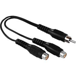 Hama 1 Star 1RCA - 2RCA Adapter M-F
