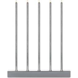 Markslöjd Myggan Chrome Adventsljusstake 25cm