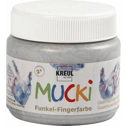 Kreul Finger Paint Metallic Silver 150ml