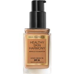 Max Factor Healthy Skin Harmony Foundation Spf20 79 Honey Beige