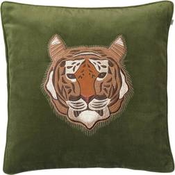 Chhatwal & Jonsson Tiger Funda de cojín Verde (50x50cm)