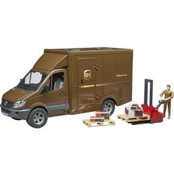 Bruder MB Sprinter UPS with driver and accessories
