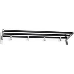 Habo Elegant Alu/Black Hatthylla 100x18.5cm