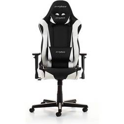 DxRacer Racing R0-NW Gaming Chair - Black/White